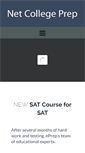 Mobile Screenshot of netcollegeprep.com